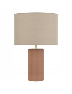 Lampa stołowa Tokio w eleganckim beżu z złotym akcentem E27 - luksusowe oświetlenie do każdego wnętrza 2