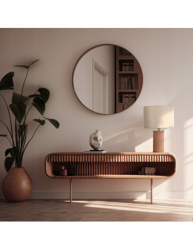 Lampa stołowa Tokio w eleganckim beżu z złotym akcentem E27 - luksusowe oświetlenie do każdego wnętrza