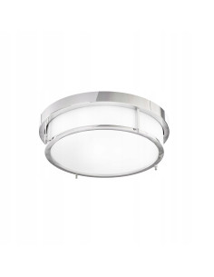 Nowoczesna lampa sufitowa ROMI w chromie, metalowa, 3-punktowa E14, 40 cm - elegancka dekoracja wnętrz 2