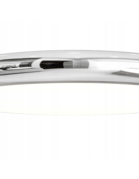 Plafon sufitowy Piatto Cromo 80 cm LED - elegancka lampa do salonu i jadalni z chromowanym wykończeniem