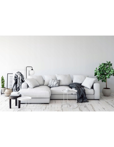 Lampa stojąca ELIZA z nowoczesnym designem, idealna do sypialni, salonu i gabinetu w czerni i bieli.