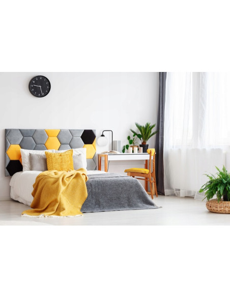 Lampa stojąca ELIZA z nowoczesnym designem, idealna do sypialni, salonu i gabinetu w czerni i bieli.