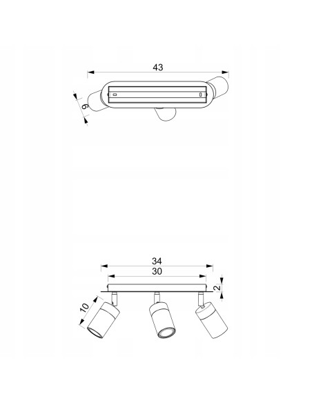 Lampa sufitowa JOKER 3-punktowa w eleganckim ciemnozielonym z dodatkiem złota - nowoczesne oświetlenie kuchenne.