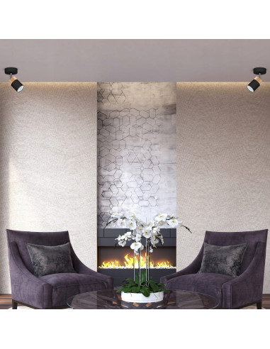 Lampa biurkowa skandynawska Joker Black Wood, elegancki design z metalowymi i drewnianymi akcentami, MiLAGRO