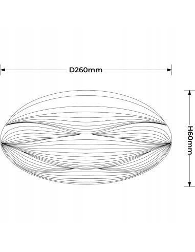 Plafon LED Moluna 26 cm - eleganckie oświetlenie do kuchni i wnętrz minimalistycznych w kolorze białym