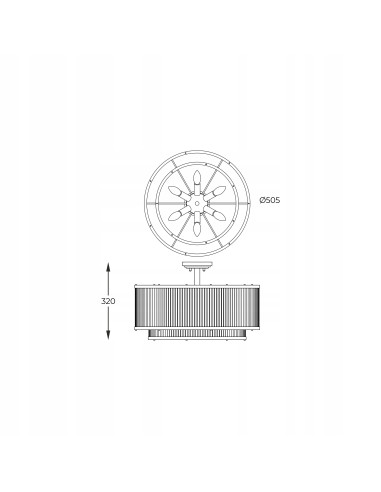 Lampa sufitowa SERGIO w złocie z kryształami – nowoczesny plafon do eleganckich wnętrz marki Zuma Line