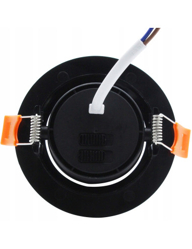 Ruchoma lampa LED PLUS 9 cm czarna z regulacją CCT - nowoczesne oświetlenie do wnętrz Maxlight