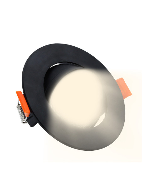 Ruchoma lampa LED PLUS 9 cm czarna z regulacją CCT - nowoczesne oświetlenie do wnętrz Maxlight