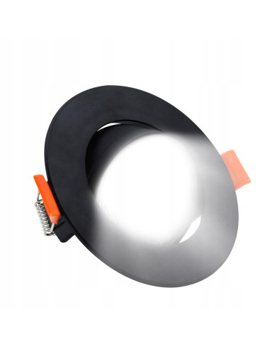 Ruchoma lampa LED PLUS 9 cm czarna z regulacją CCT - nowoczesne oświetlenie do wnętrz Maxlight