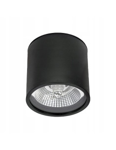 Reflektor sufitowy SPOT CARLO GU10, czarny, IP65, 10W - nowoczesne oświetlenie do łazienek i przestrzeni komercyjnych