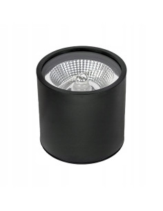 Reflektor sufitowy SPOT CARLO GU10, czarny, IP65, 10W - nowoczesne oświetlenie do łazienek i przestrzeni komercyjnych 2