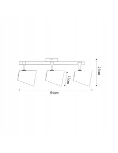 Lampa wisząca ELTI P22077-3TU z drewnem - Klasyczny reflektor E27 w eleganckim czarnym kolorze 2