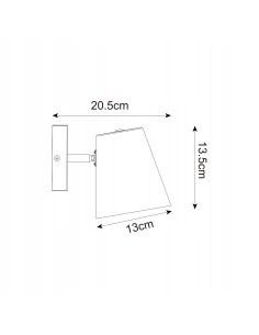 Reflektor sufitowy E27 ELTI Zuma Line - elegancki design metalowo-drewniany w kolorze czarno-beżowym, styl klasyczny. 2