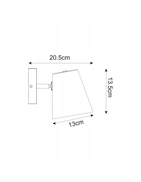 Reflektor sufitowy E27 ELTI Zuma Line - elegancki design metalowo-drewniany w kolorze czarno-beżowym, styl klasyczny.