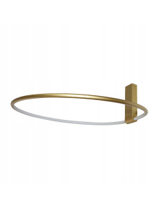 Lampa sufitowa LED AZZARDO VINCENT 60 RING złota – nowoczesny plafon do sypialni i eleganckich wnętrz