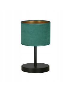 Lampa nocna HILDE LN1 w eleganckim turkusie i zieleni - nowoczesny klasyk do sypialni i stylowych wnętrz
