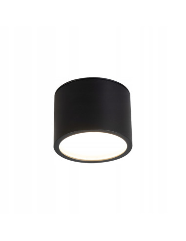Elegancka czarna lampa LED Kendal IP65 – minimalistyczne oświetlenie do łazienki nad wannę i umywalkę.