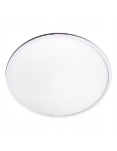 Plafon LED Pryzma 28 cm, biały, zmienna barwa światła, nowoczesny do kuchni, sypialni i biura 2