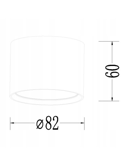 Elegancka czarna lampa LED Kendal IP65 – minimalistyczne oświetlenie do łazienki nad wannę i umywalkę.