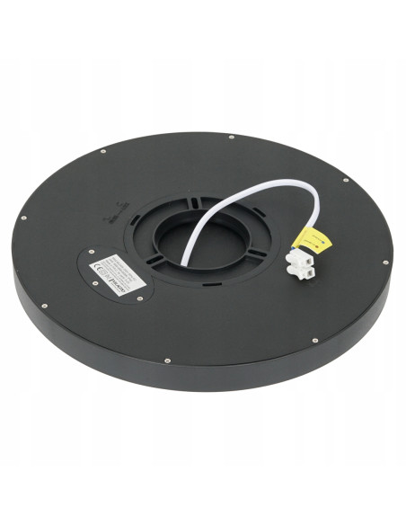 Plafon LED MAQ 18W 23 cm w kolorze czarnym – nowoczesne oświetlenie z regulacją barwy światła do każdego wnętrza