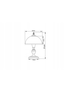 Lampa biurkowa Lindgard w kolorze złotym - elegancka dekoracja do biura i gabinetu z klasycznym designem 2