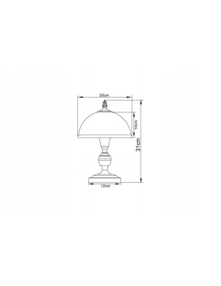 Lampa biurkowa Lindgard w kolorze złotym - elegancka dekoracja do biura i gabinetu z klasycznym designem