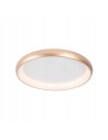 Lampa sufitowa ANTONIO LED, złota, okrągła plafon do jadalni, regulacja barwy światła, elegancki design AZzardo