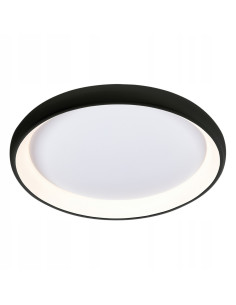 Lampa sufitowa ANTONIO LED 4500LM, okrągła 81cm, ściemniacz, regulacja barwy światła, nowoczesny design cz/biały