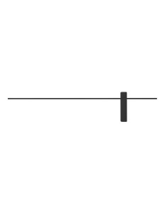 Kinkiet Nowoczesny Bene Parette Nero 100 LED - Czarny, Elegancki Design do Jadalni i Wnętrz