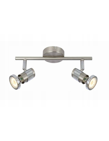 Reflektor sufitowy ENIMA w chromie i złocie – eleganckie oświetlenie akcentowe do nowoczesnych wnętrz