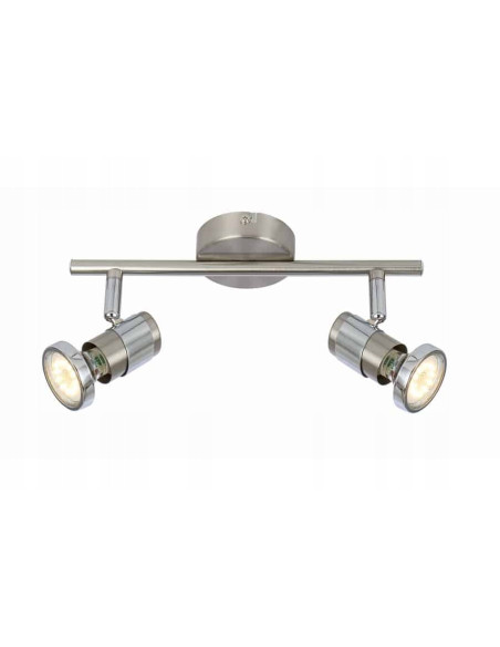 Reflektor sufitowy ENIMA w chromie i złocie – eleganckie oświetlenie akcentowe do nowoczesnych wnętrz