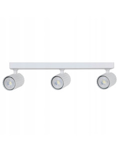 Lampa sufitowa Tokio z trzema punktami LED - nowoczesne oświetlenie do kuchni i przedpokoju w kolorze białym