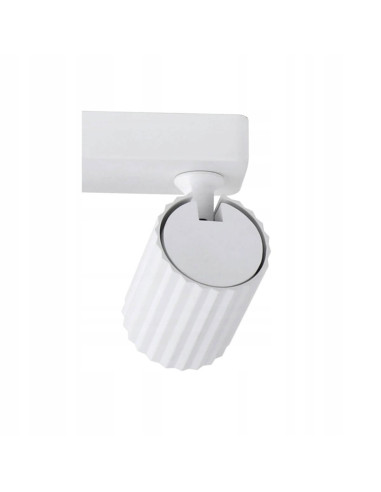 Nowoczesny Biały Spot Ścienny Tokio - Kompaktowe Oświetlenie LED GU10 do Biura i Domu, 2 Punkty Światła