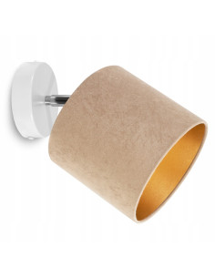 Lampa sufitowa Mediolan z regulacją światła - elegancki plafon w białym lub czarnym wykończeniu, stylowe oświetlenie do wnętrz 2