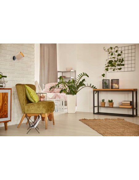 Lampa sufitowa Mediolan z regulacją światła - elegancki plafon w białym lub czarnym wykończeniu, stylowe oświetlenie do wnętrz