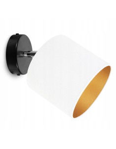 Lampa sufitowa MEDIOLAN z metalową konstrukcją i eleganckim abażurem - stylowe oświetlenie do nowoczesnych wnętrz. 2