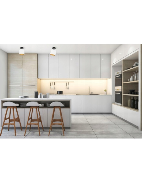 Lampa sufitowa MEDIOLAN z metalową konstrukcją i eleganckim abażurem - stylowe oświetlenie do nowoczesnych wnętrz.