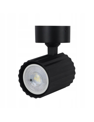 Reflektor ścienny Tokio - eleganckie oświetlenie LED w czarnym metalu, stylowy dodatek do sypialni i biura