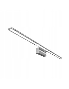 Lampa Led Luce Parette Cromo 92 IP44 - Srebrna belka oświetleniowa do łazienki i kuchni z regulacją barwy światła 2