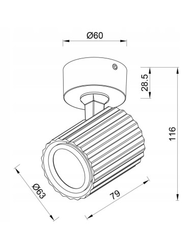 Reflektor ścienny Tokio - eleganckie oświetlenie LED w czarnym metalu, stylowy dodatek do sypialni i biura