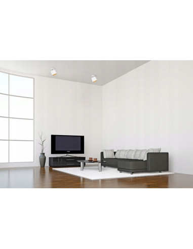 Lampa sufitowa MEDIOLAN z metalową konstrukcją i eleganckim abażurem - stylowe oświetlenie do nowoczesnych wnętrz.