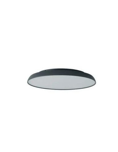 Lampa sufitowa LED CLARA TOP 60 CCT czarna, okrągła, ściemnialna z regulacją barwy światła, 50W, 4000 lumenów