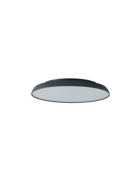 Lampa sufitowa LED CLARA TOP 60 CCT czarna, okrągła, ściemnialna z regulacją barwy światła, 50W, 4000 lumenów