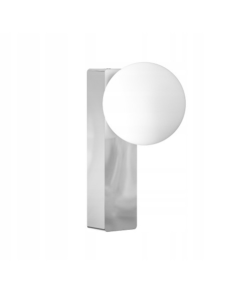 Kinkiet Boletta Parette Cromo - nowoczesna lampa ścienna w minimalistycznym stylu do salonu i holu