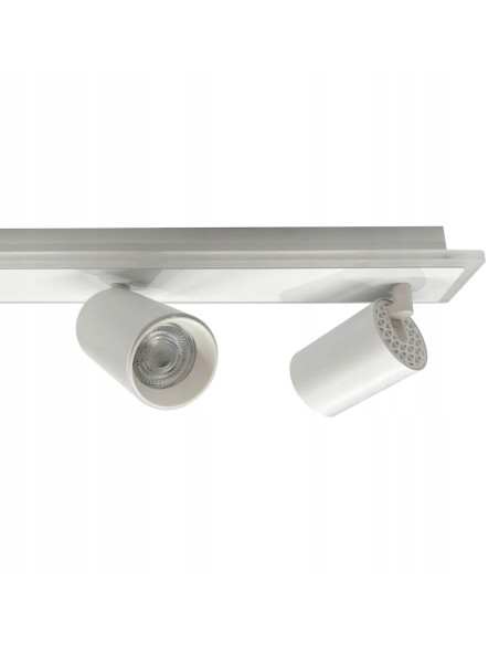 Lampa sufitowa elegancka Parma LED - nowoczesne oświetlenie do kuchni, jadalni i salonu z pilotem i zmienną barwą światła