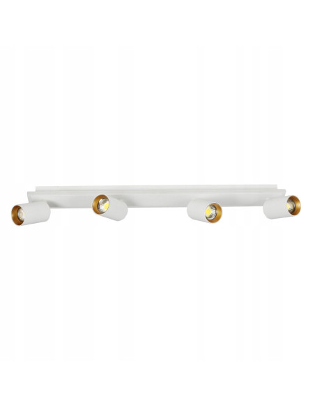 Lampa sufitowa elegancka Parma LED - nowoczesne oświetlenie do kuchni, jadalni i salonu z pilotem i zmienną barwą światła