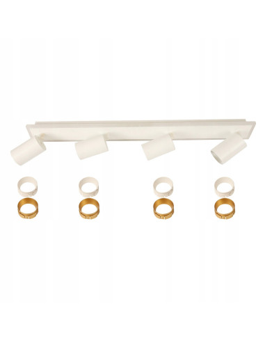 Lampa sufitowa elegancka Parma LED - nowoczesne oświetlenie do kuchni, jadalni i salonu z pilotem i zmienną barwą światła