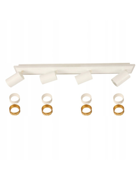 Lampa sufitowa elegancka Parma LED - nowoczesne oświetlenie do kuchni, jadalni i salonu z pilotem i zmienną barwą światła