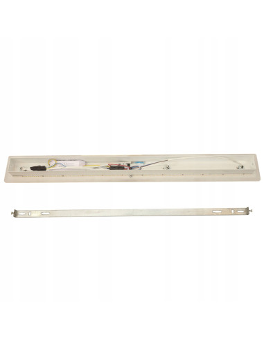 Lampa sufitowa elegancka Parma LED - nowoczesne oświetlenie do kuchni, jadalni i salonu z pilotem i zmienną barwą światła