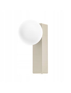 Kinkiet Boletta Parette Toupe 16,5 cm - elegancka lampa ścienna w minimalistycznym stylu, IP44, metalowa konstrukcja